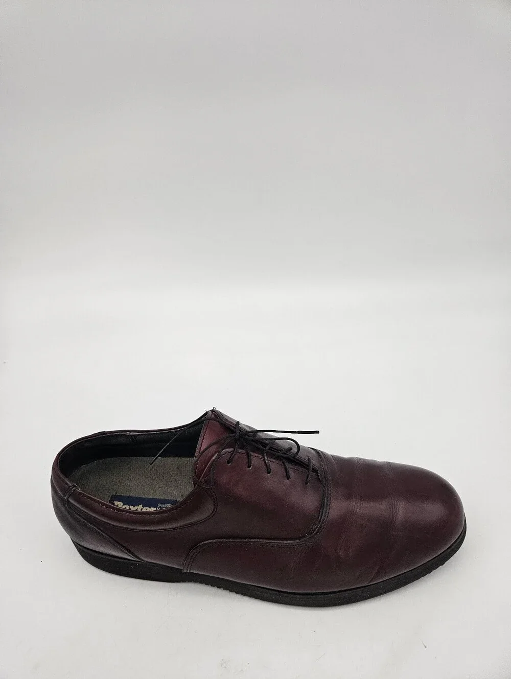 DEXTER Oxford Burgundy Leather Shoes Vibram Sole Sz 13M